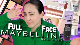 Full Face using only MAYBELLINE Makeup  ☀️ or ⛈ Drogerie Reihe Pt. 4