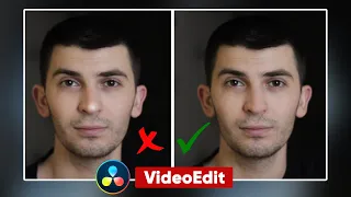 Как убрать блики или засветы на коже в видео / Ретушь видео в Davinci Resolve