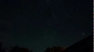 Звёздное ночное небо (Night sky with stars)