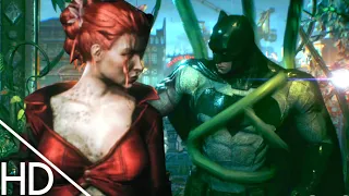 Batman Vs Poison ivy Fight Scene Batman Saves Poison Ivy in New Batmobile Scene HD - Batman Arkham