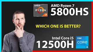 AMD Ryzen 7 5800HS vs INTEL Core i5 12500H Technical Comparison