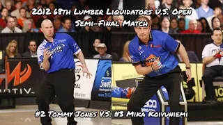 2012 68th Lumber Liquidators U.S. Open Semi-Final Match - #2 Tommy Jones V.S. #3 Mika Koivuniemi