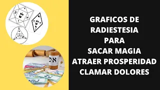 GRAFICOS DE RADIESTESIA PARA PROTEGERNOS, SACAR MAGIA, CALMAR DOLORES/ CURSO GRATIS