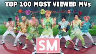 [TOP 100] Most Viewed SM Music Videos (August 2021)