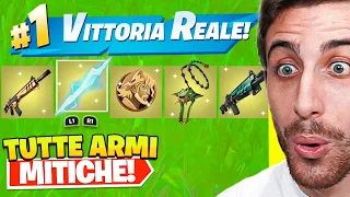 Gioco con SOLO le NUOVE Armi MITICHE e VINCO la Partita! Stagione 2 Capitolo 5 Fortnite ITA!