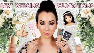 Best LONG-LASTING Flawless Foundations for Your WEDDING DAY! 💍 Bridal Makeup