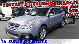 Repairs not required, but needed to keep '14 Outback on the road. CAR WIZARD addresses known issue