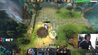 Febby almost got an heart attack by this sunstrike 🤣