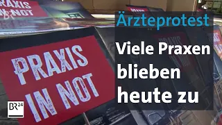 Ärzte protestieren gegen Gesundheitspolitik | BR24