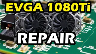 What dropping does to Graphics Cards evga 1080ti no output