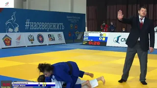 48 kg Фарахутдинова В Иващук М 18 06 2021 Т1 Первенство России среди юниоров и юниорок до 23 лет