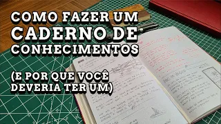 As Vantagens de ter um Caderno de Conhecimentos na sua Rotina