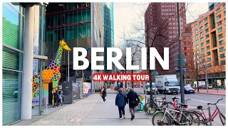 [4K] Berlin 🇩🇪 Potsdamer Platz to Gendarmenmarkt - Walking Tour with Captions