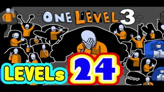 One Level 3 Stickman Jailbreak 🏃 Level 24 ✨ Guess Box? 🏃