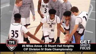 #5 Miles Amos - G | Stuart Hall Knights | Class of 2019