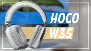 Budget wireless full-size Bluetooth headphones HOCO W35 from Yandex Market