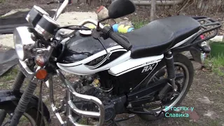 Мопед Alpha RX 110 ! Заводим После Зимы