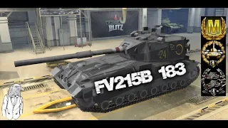 FV215b 183 #11 World of Tank Blitz Feat Eagle Aced gameplay 6800 DMG