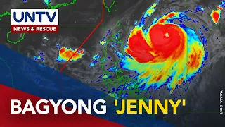 Bagyong 'Jenny' lumakas at naging typhoon; Habagat ang magpapaulan sa bansa