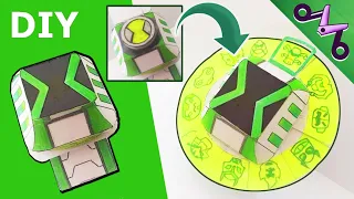 OF PAPER! I made THE OMNITRIX OMNIVERSE What an ALIEN EXCHANGE! (Papercraft) Toy Maker (DIY)