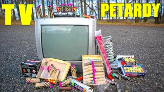 TELEVIZE VS PETARDY!🧨💣 - odpal petard v TELEVIZI! (DUMBUM)