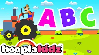 ABC Train Song Ep 86 | Learning ABCs With Hooplakidz | Classic Nursery Rhymes