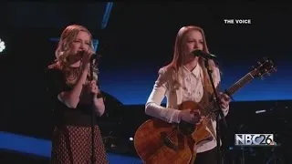 Pulaski sister duo take The Voice by storm with "lightning in a bottle" performance