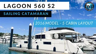 Inside the Lagoon 560 S2 Catamaran - Video tour