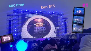 Yet to come concert Liveplay Experience in Busan   MIC drop,  Run BTS