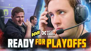 We're in Playoffs! Matches vs BBL, Team Liquid | NAVI VLOG at VCT 24: Kickoff