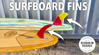 Making SURFBOARD FINS from scratch!