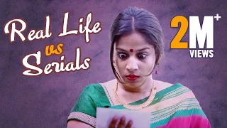 Real life vs Serials || Mahathalli || Tamada Media