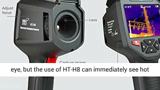 Hti-Xintai 384 X 288 High Resolution Thermal Camera Imager 3.5” TFT Display Screen Infrared Imaging