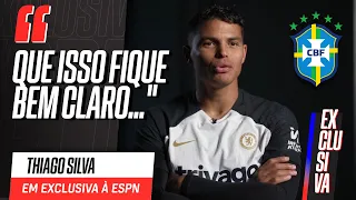 THIAGO SILVA ESCOLHEU SE APOSENTAR DA SELEÇÃO BRASILEIRA? ELE ABRIU O JOGO EM ENTREVISTA EXCLUSIVA