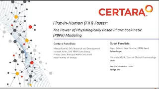 First-In-Human (FIH) faster: The Power of Physiologically Based Pharmacokinetic (PBPK) Modeling