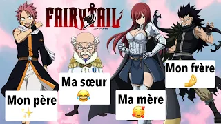 Quelle est ta famille dans Fairy Tail  ? ✨