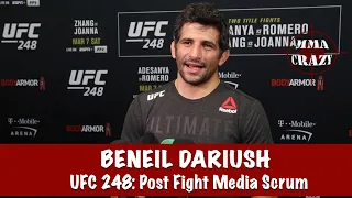Beneil Dariush talks KO win over Drakkar Klose  at UFC 248