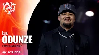 Rome Odunze on learning from DJ Moore and Keenan Allen | Chicago Bears