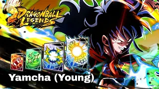 Dragon Ball Legends Concept - SPARKING Young Yamcha