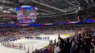 HokejTour.sk - Slovenská hymna po víťazstve nad Lotyšskom