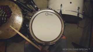 AQUARIAN DRUMHEADS Snare Test | Orestes Gomez Alex Gomez