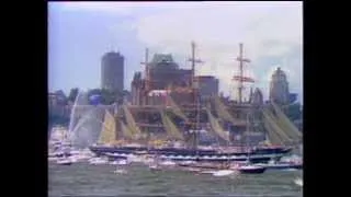 1984 - Un million de curieux sur les rives du fleuve - ICI Québec