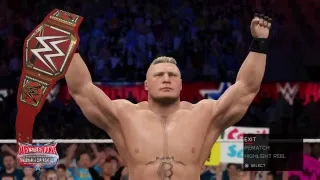 Wrestlemania 33: Goldberg vs Brock Lesnar- Simulation