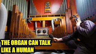 MODIFIED CHURCH ORGAN TALKS LIKE A HUMAN - I Bought A Church Organ Part 6