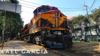 Tren de pasajeros El Mexica en Polanco CDMX línea C