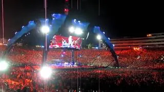 U2 "Still Haven't Found What I'm Looking For into Stand By Me" Live at The Rose Bowl 10-25-09