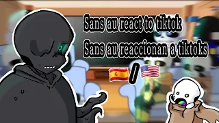 Sans au react to / Sans au reaccionan a (🇪🇸/🇺🇲) part/e 2