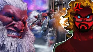 Akuma KILLS A TRUCK!! Akuma SF6 Story Mode