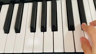 Here I come. Doors song on piano