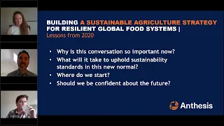 Building a sustainable agriculture strategy for resilient global food systems